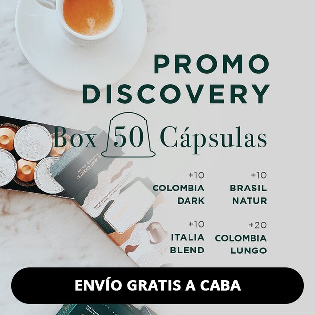 Promo Discovery - Capsulas Compatibles Nespresso - 50 Unidades