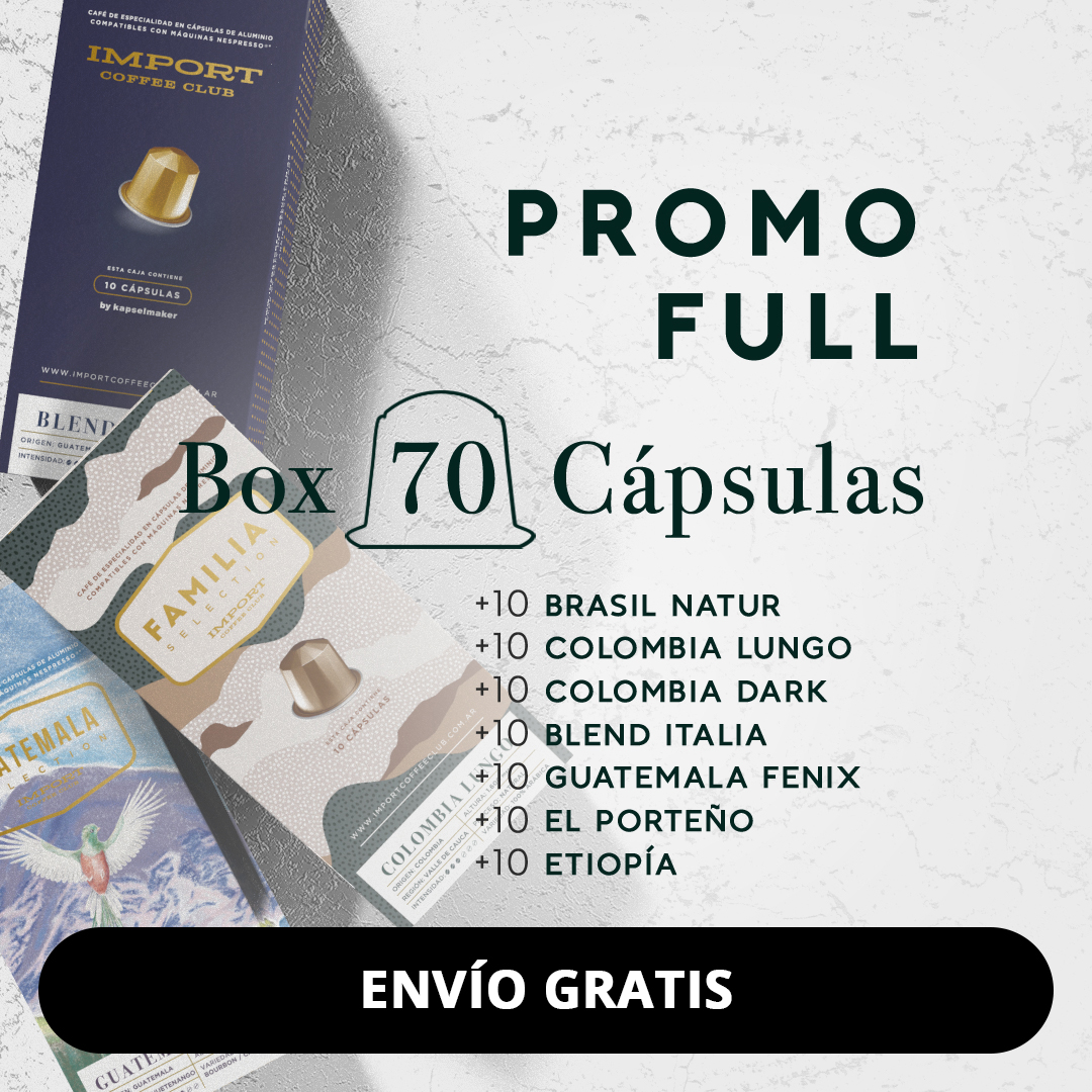 Promo Full - Capsulas Compatibles Nespresso - 70 Unidades