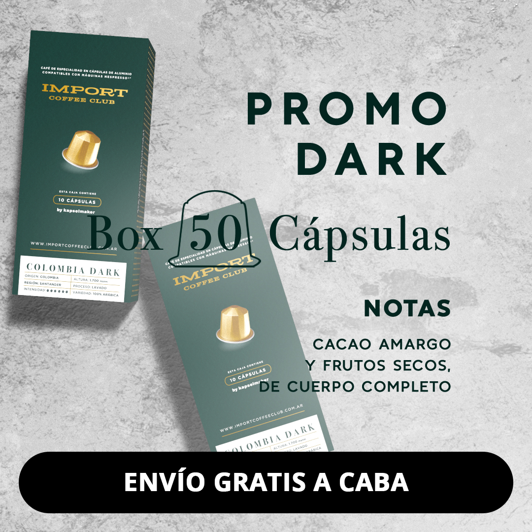 Promo Dark - Capsulas Compatibles Nespresso - 50 Unidades